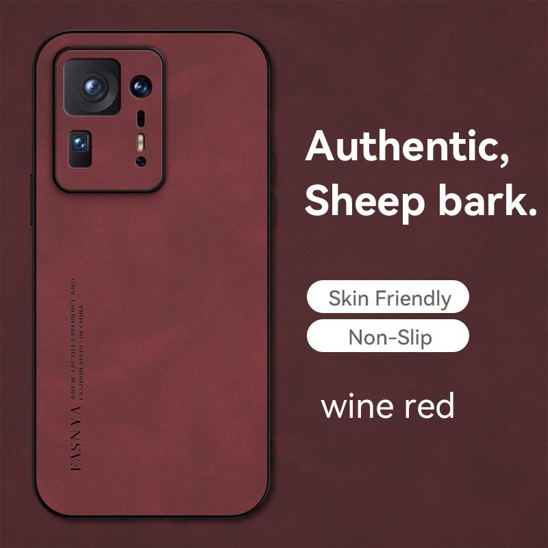 Per Xiaomi MIX 4 Custodia Morbida in Pelle di Pecora per Xiaomi MIX 3 Pro Copertura Opaca Protettiva per Obiettivo Fotocamera Paraurti Antiurto