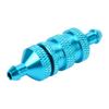 Chay 2X 1/8 1/10 RC Samochód Części Zamienne Filtr Paliwa Nitro dla 02156 94122 94188, Niebieski