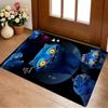 Blue Cat Living Room Non-Slip Area Rug Soft Carpet for Bedroom Game Playroom Sofa Office Home Decor Doormat Christmas Gift C9211320