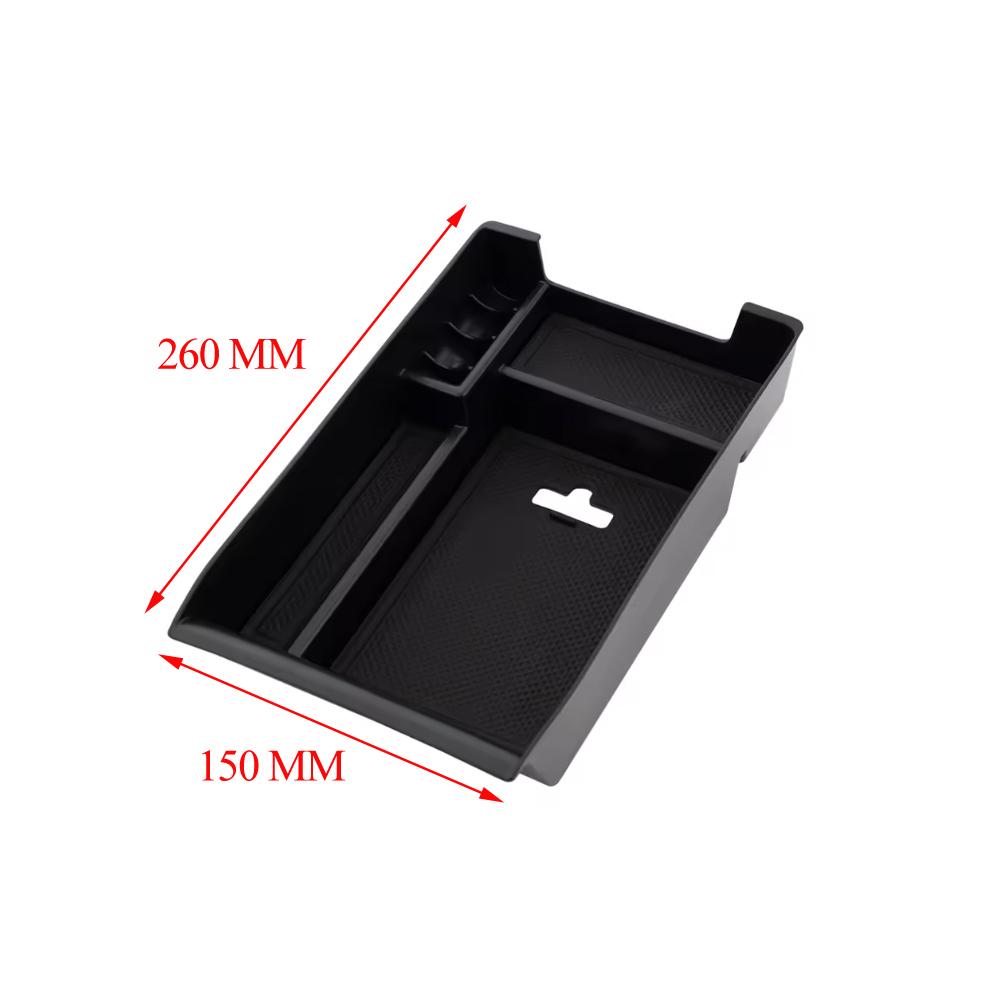 

Armrest Storage Box For BMW X5 E70 X6 E71 2014 - 2018 Car Styling Plastic Interior Container Tray car accessories чёрный