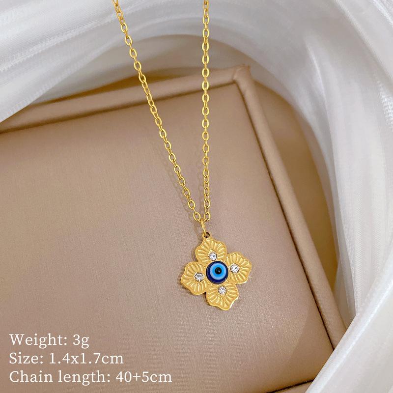 Real Gold Electroplating In The Furnace, Good Color Retention, Cold Necklace, Female Collarbone Chain With Jewelry