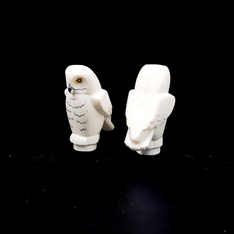 Compatible Mosaic Building Block Toy Goat Seagull Penguin Fish Sheep Animal Print Farm Diy Parts