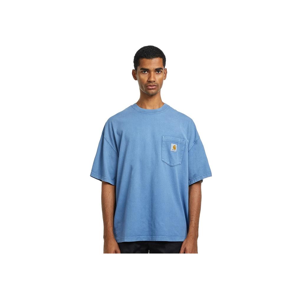 Carhartt WIP SS25 Square Label Pocket Crew Neck T-Shirt Unisex T-Shirts I035140-1YI-5F