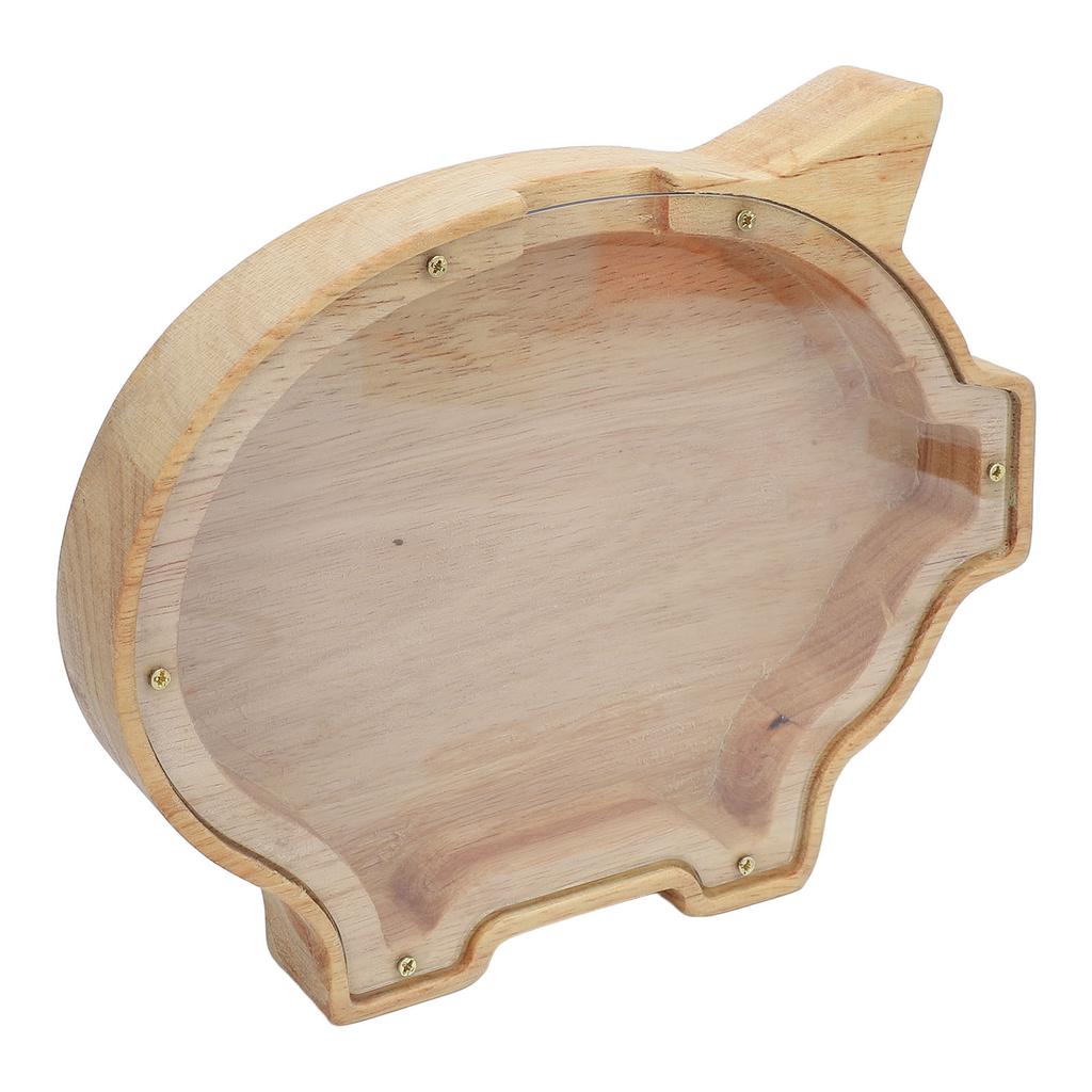 Animal   Bank Cute Cartoon Money Bank Wooden Animal Saving Box For Boys Girls and Adults