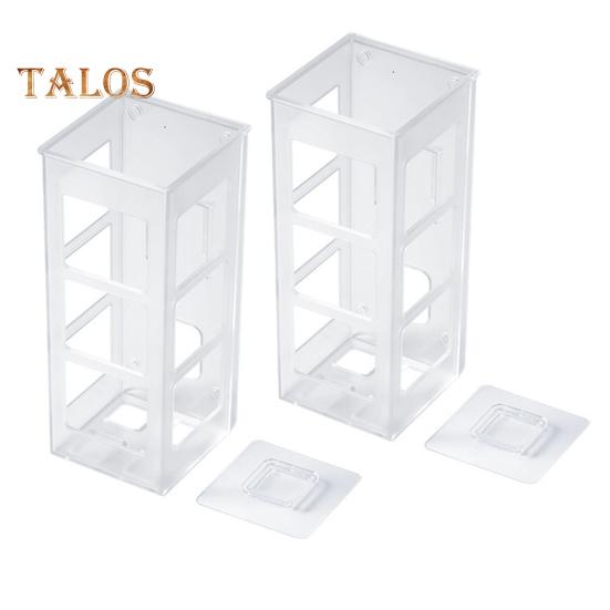 

2 шт. настенная стойка для хранения инструментов для волос органайзер прочный несущий большой емкости самоклеящийся держатель для выпрямителя для утюга чистый