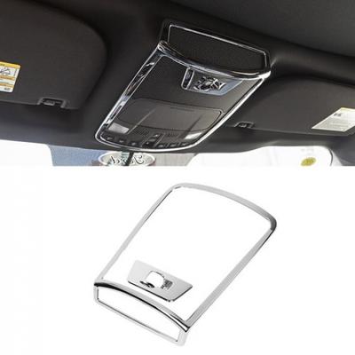 Car Front Reading Light Lamp Trim Cover Accessories For Ford F150 2016-20 Chrome