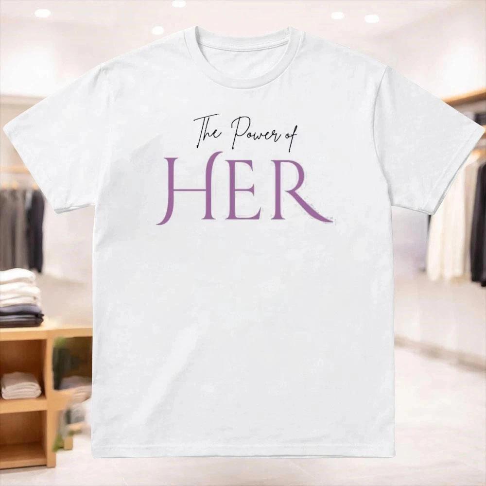 Tyrese Maxey The Power Of Her T-Shirt Size S-4XL XXXL