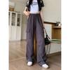 Small Work Pants for Women In Autumn and Summer New Large Size Loose Casual Sports Pants Design Sleeves