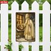 2D Flat Metal Sign Saint Nicholas 20cm x 30cm