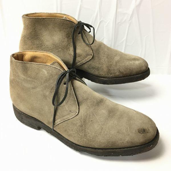 

Vintage! Church’s Suede Boots Size 26.527.0 Brown Crepe Sole Vintage Men’s(USED)