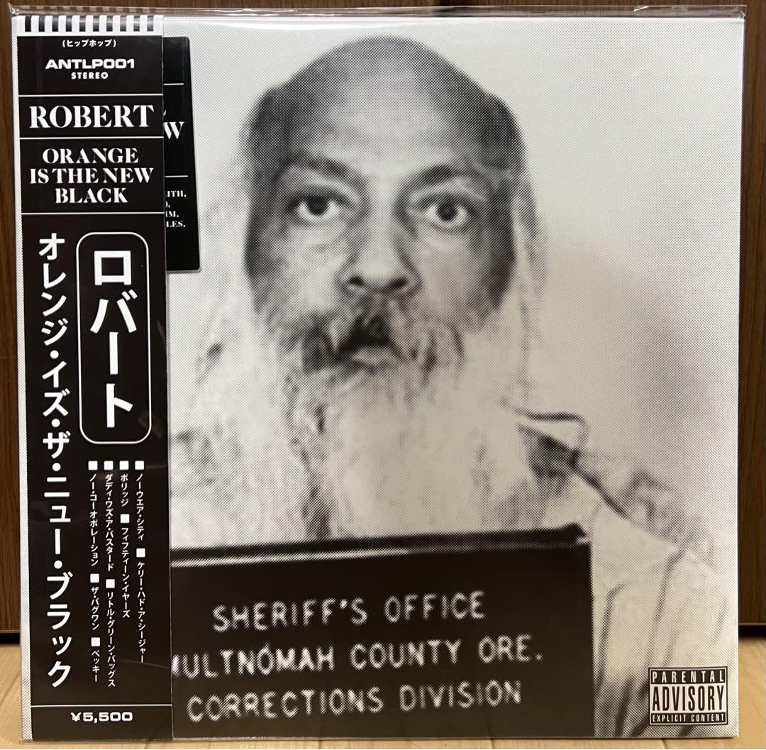 

[USED] ROBERT - ORANGE IS THE NEW BLACK LP with obi