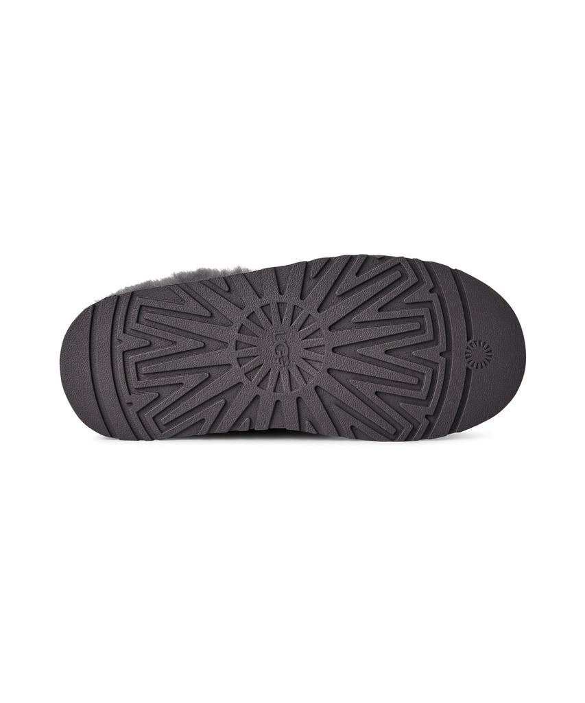 Ugg [Women] Wool Collar Ankle Slippers (Tazel) - Obsidian / 1171393-Obs