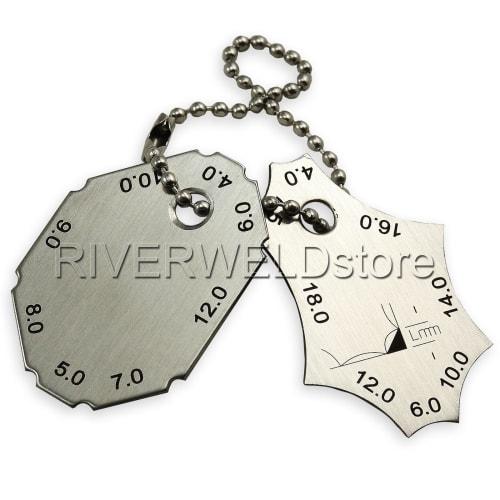RIVERWELD Welding Gauge Two-Piece Gauge