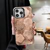 Beautiful Rose Gold Art Shockproof Phone Case for iPhone 17 Air 16 16E 15 Pro Max 14 Plus 13 Mini 12 Back Cover Anti Fall Fundas