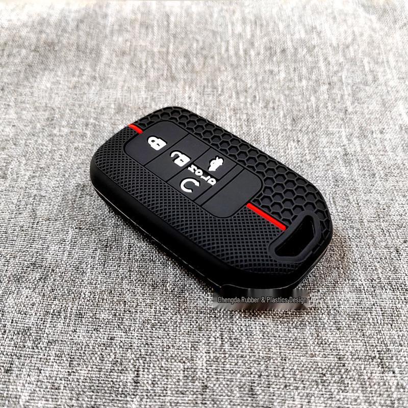 Silikon-Schlüsselhülle für Honda: Civic, Accord, CR-V, XR-V, Fit, Crown, Road und mehr.