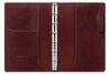 Filofax Lockwood Small Slim System Organizer, Wine, 17-026053, Officially Imported