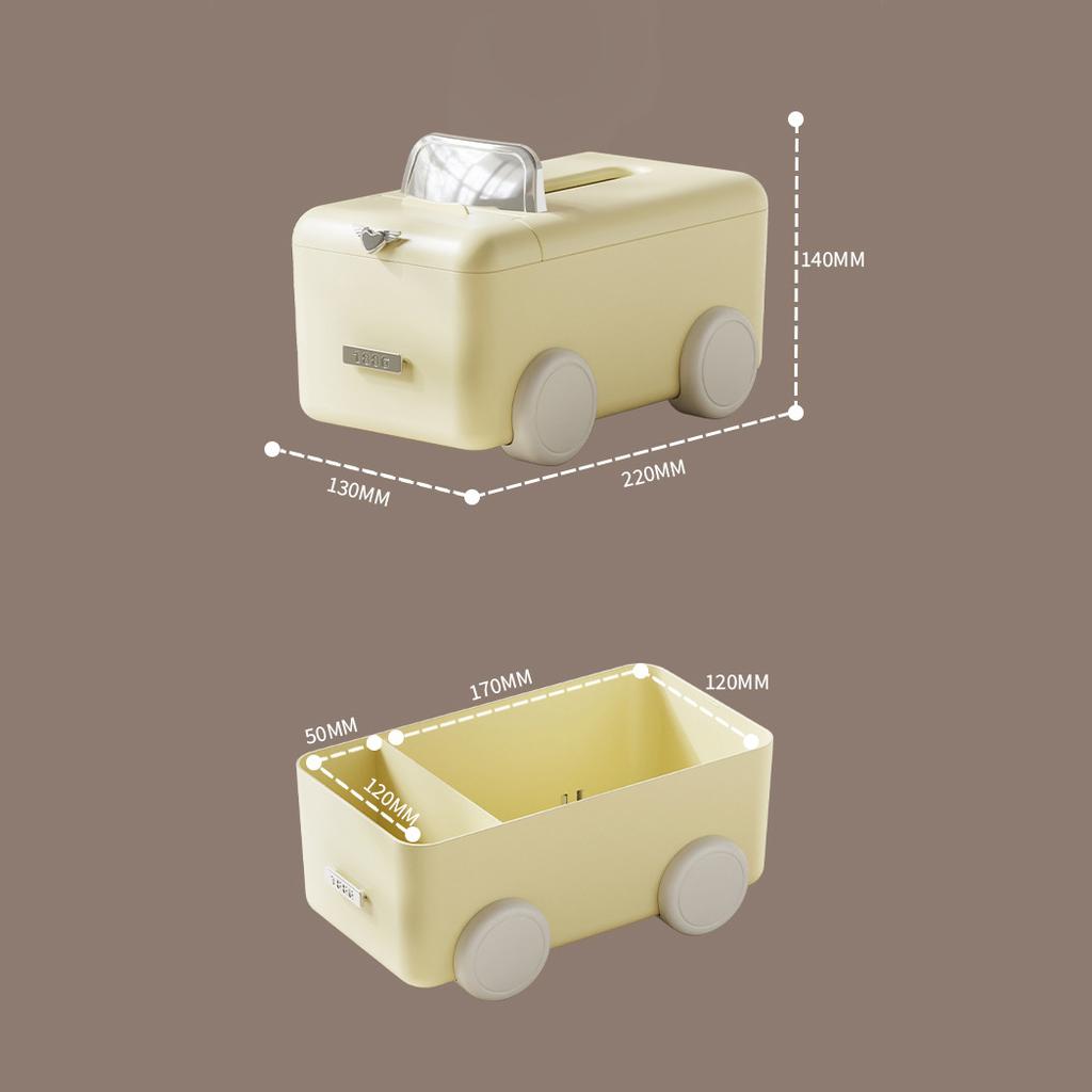 Model figurky na papírové kapesníky do auta Retro prachotěsný box na papírové kapesníky do auta pro kancelářské dekorace Papír pro skladování