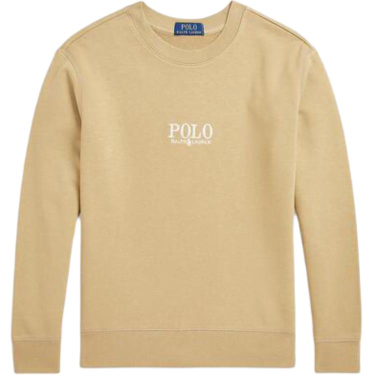 

Polo Ralph Lauren Пуловер с надписью, с круглым вырезом, с длинным рукавом, Детская толстовка, Лен CWPOKNIY8021342-250 M