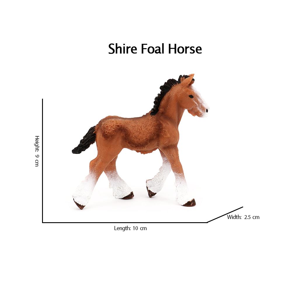Horse Figures Toy Animals Quarter Libiza Havlin Shire Foal Stallion Farm Animal Figurines Action Figure Toy Horses Kids Gifts