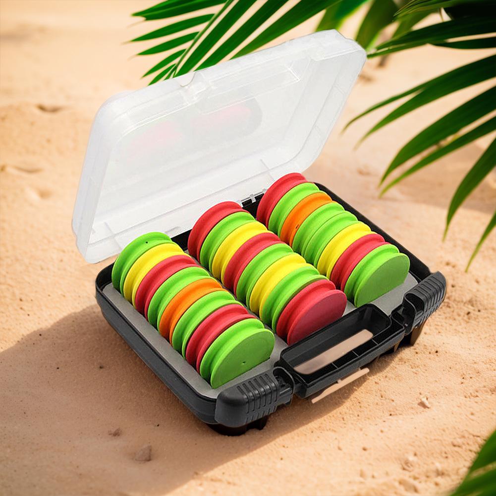 24pcs Fishing Winding Board with Fishing Tackle Box Fishing Line Winder Hook Board Fish Line Tools Fishing Accessories