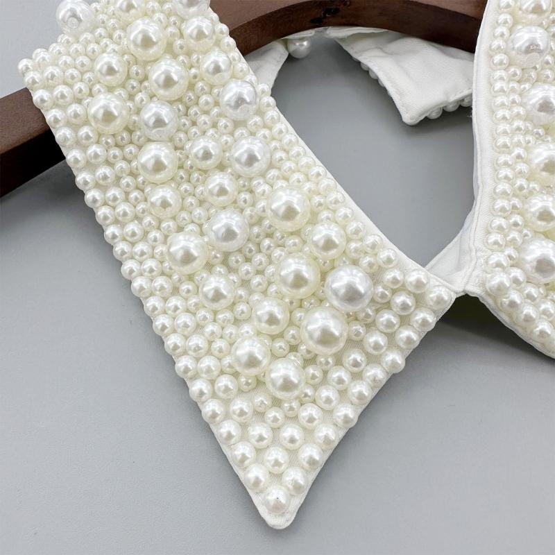 Kragenschal, süßer Perlenschal, passender Cheongsam, Qipao, Peterpan-Kragen, dekorativer Hemdkragen, Kleiderkragen