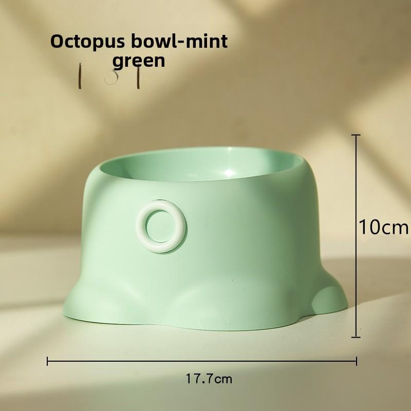 New Macaron-colored Elephant Leg Neck Guard Bowl Cat Food Bowl Cat Bowl Anti-knock Pet Bowl Food Utensils