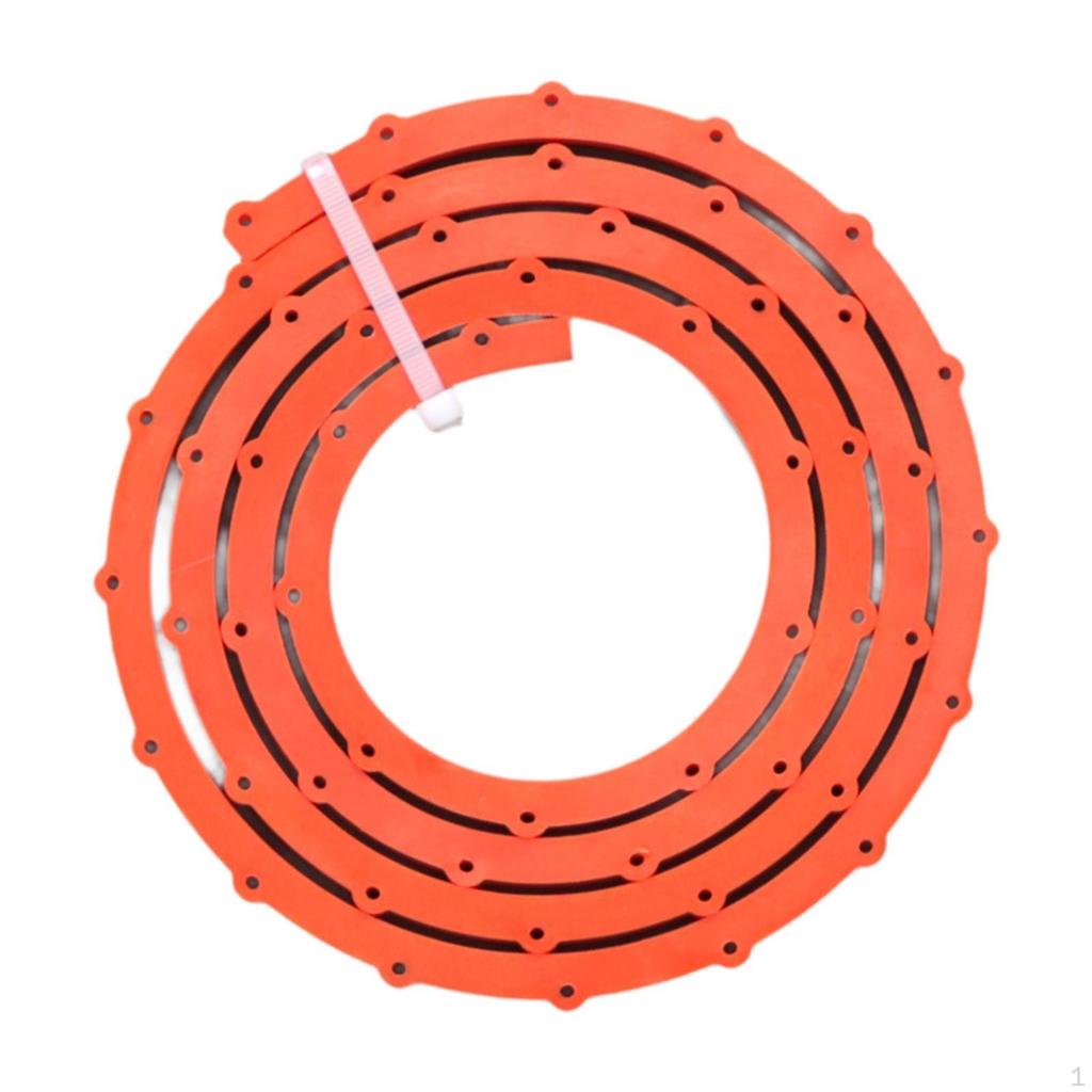 Adjustable Woodworking Profiling Strip for Curved Templates