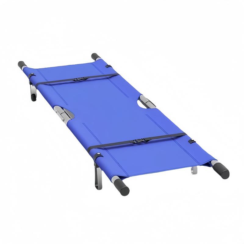 Folding Aluminum Alloy Emergency Rescue Stretcher for Home, Hospital, and Fire Department Use