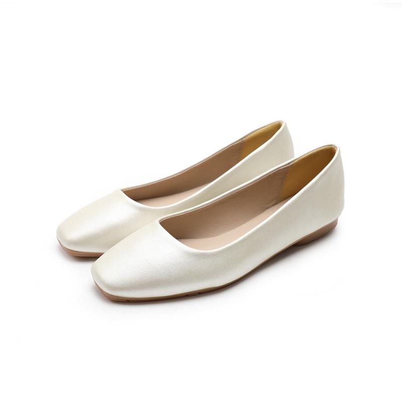 Fashion Luxury 2024 New Women's Soft Sole Comfortable Flat Shoes Spring and Autumn Leisure Wear resistant Mom's Shoes Size 34-43