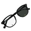 1308 Occhiali da sole fotochromici a luce visibile con taglio luce blu, ad oscuramento, montatura classica Wellington in celluloide, eleganti, protezione UV [OTC.web] (C-1