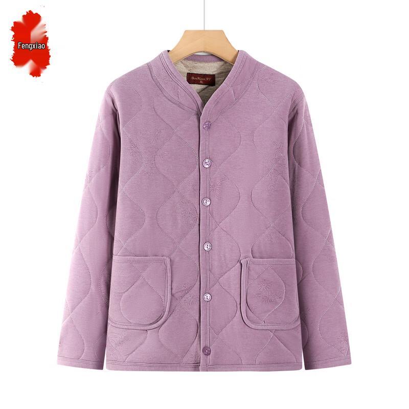 Women s Padded Thermal Cardigan Top 3XL