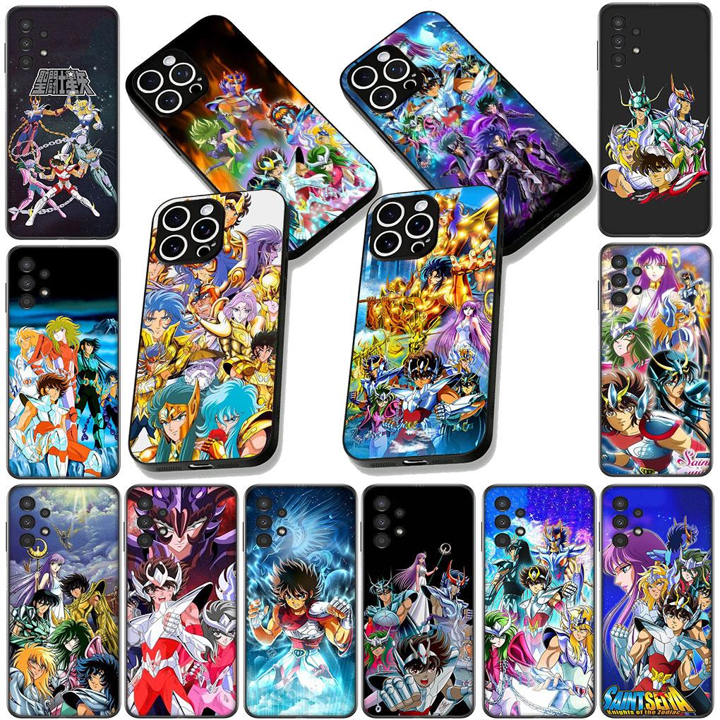 Handyhülle für Samsung Galaxy S22 S21 S20 FE Ultra Plus A35 A36 A55 A37 A33 A34 A57 Hülle Case Anime Saint Cartoon Seiya