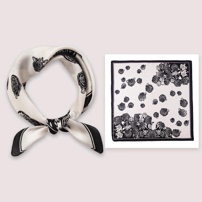 DayApril Women s Silk Square Scarf