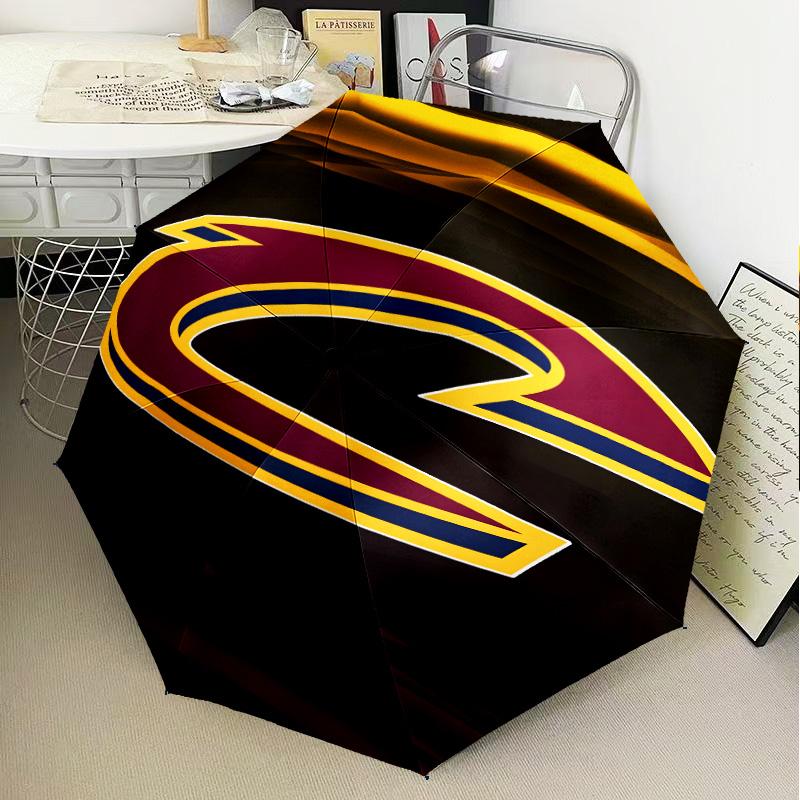 Cleveland football Umbrella Folding umbrella, automatic umbrella 8-Frame for Travel, camping Use Gift for Halloween Christmas