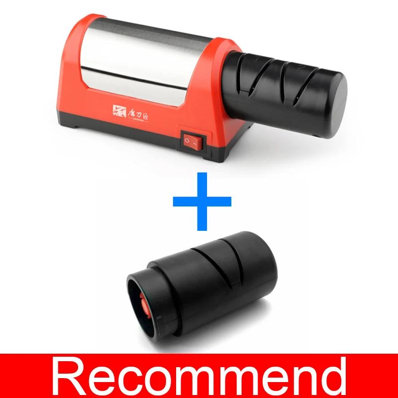 

TAIDEA [Электрическая] Точилка для ножей Точильный камень Профессиональная 600/1000# Алмазная Керамическая кухонная Точилка Машина TG1031 As shown