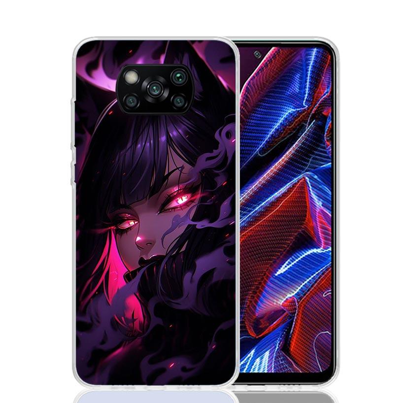 Crazy Gothic Japan Anime Girls Phone Case For Xiaomi Poco F7 Ultra X7 X6 Pro X5 Redmi 15 15C 13 13C 12 12C 10 10A 10C 9 9A 9C 9T