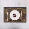 2PCS Stain-Resistant Dining Table Mat Rectangular Heat-insulating Pad Tea Table Mat  Restaurant