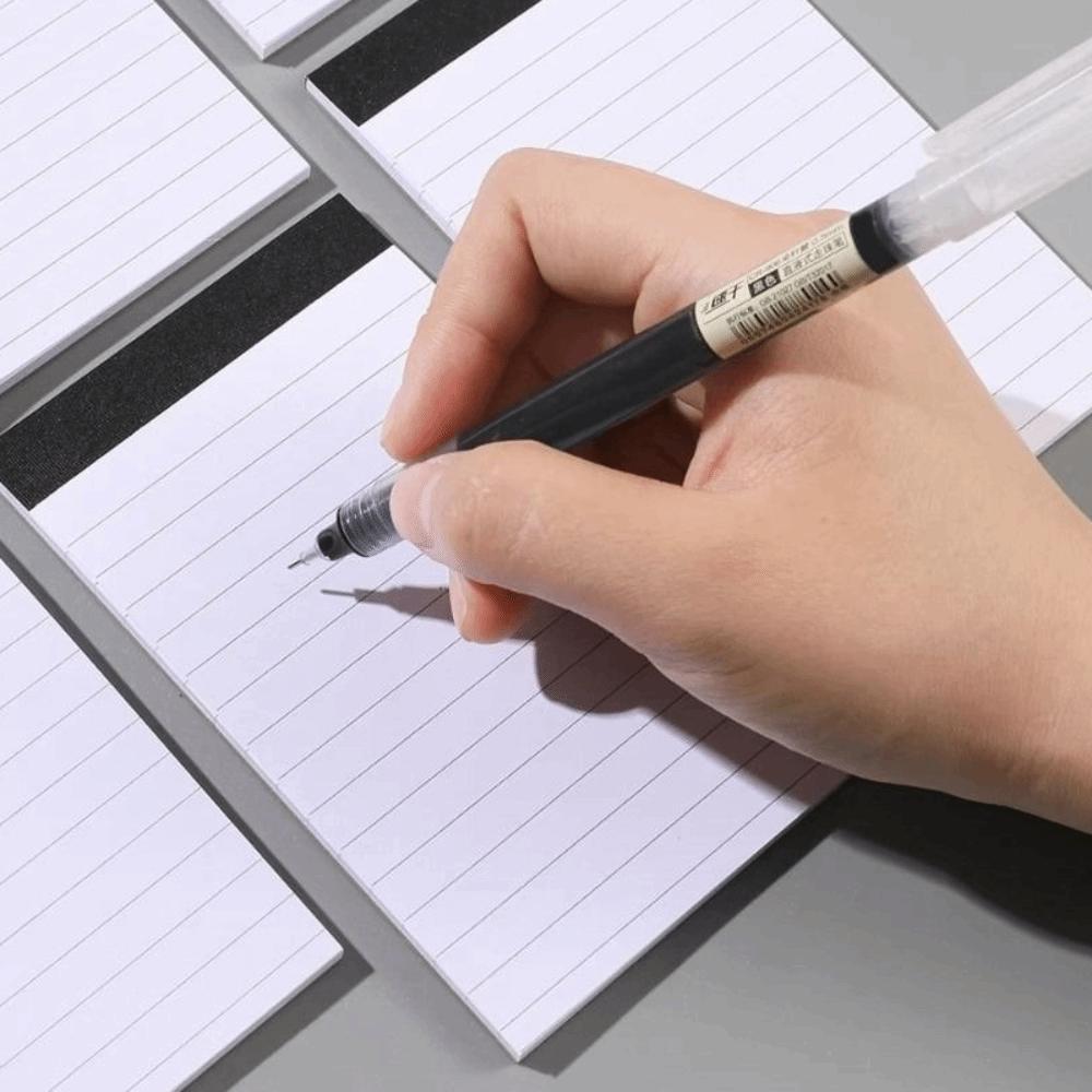5 psc 30 Sheets A7 Note Pads Blank Wired Notebooks Stationery Writing Slabs Student
