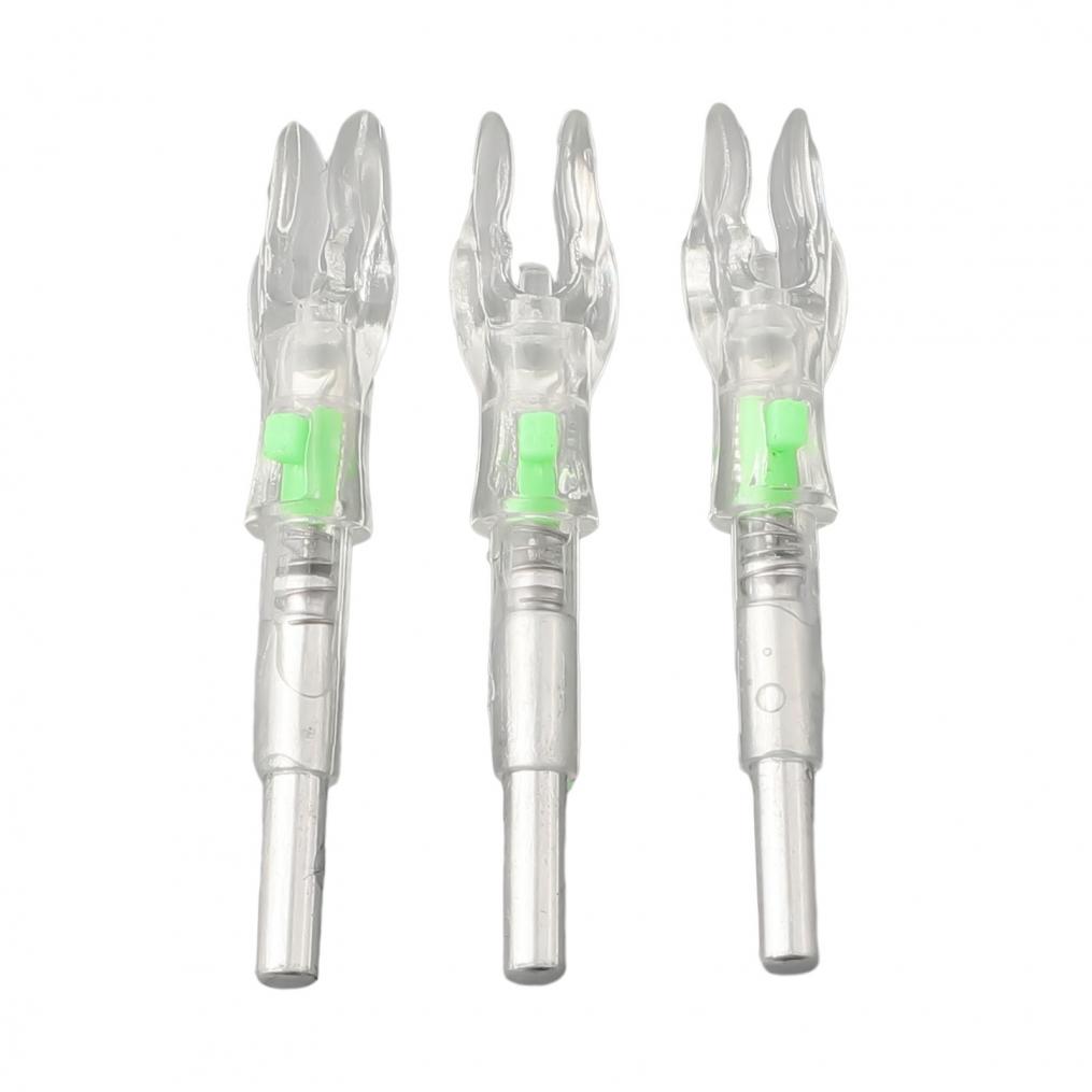 Long Lasting LED Lighted Arrow Nocks Tail Suitable for 4 2mm Arrow Shafts