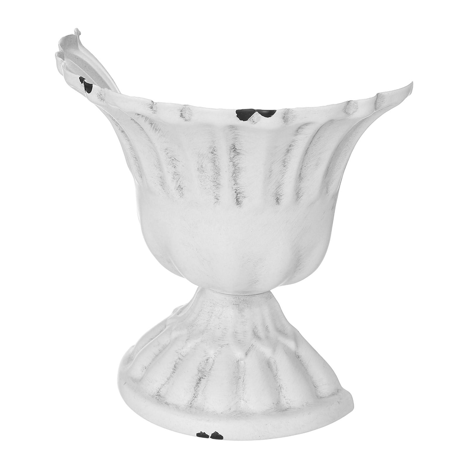 

Floral Salon Flower Pots Decorative Vase Half Prop Design Draw Novelty Decoration Vases белый