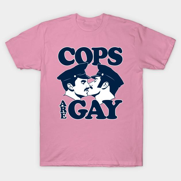 T Shirt Women Cops Are Gay Harajuku Print Kawaii Tshirt Summer Short Sleeve Female T-Shirt Top Tee