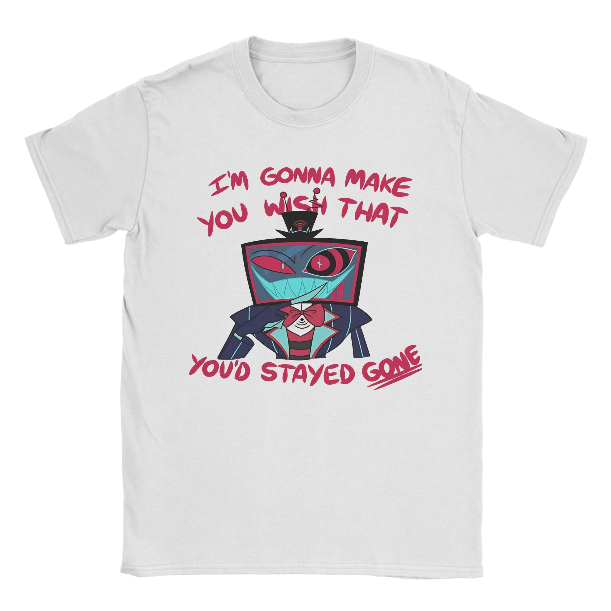 

Summer Vox H-Hazbins H-Hotels T Shirt For Unisex 100% Cotton Tee Shirt Short Sleeve Tops 5XL різнокольоровий