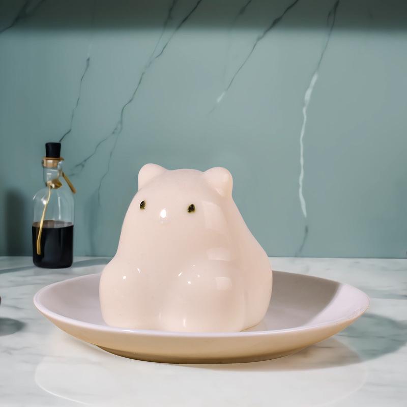 3D Cute Milk Pudding Silicone Mold Jelly Bowl Cake White Cold Ice Powder Mold Cake Kitchen Baking Decoration Accessories