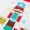 Cross Border 3 Walnut Soldier Socks Christmas Decorations Hanging Gift Bag Christmas Tree Candy Bag Pendant