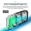 aMagisn AA07 3-slot Fast Charge Box Battery Charger Type-C PD Fast Charging Case with TF Card Slots