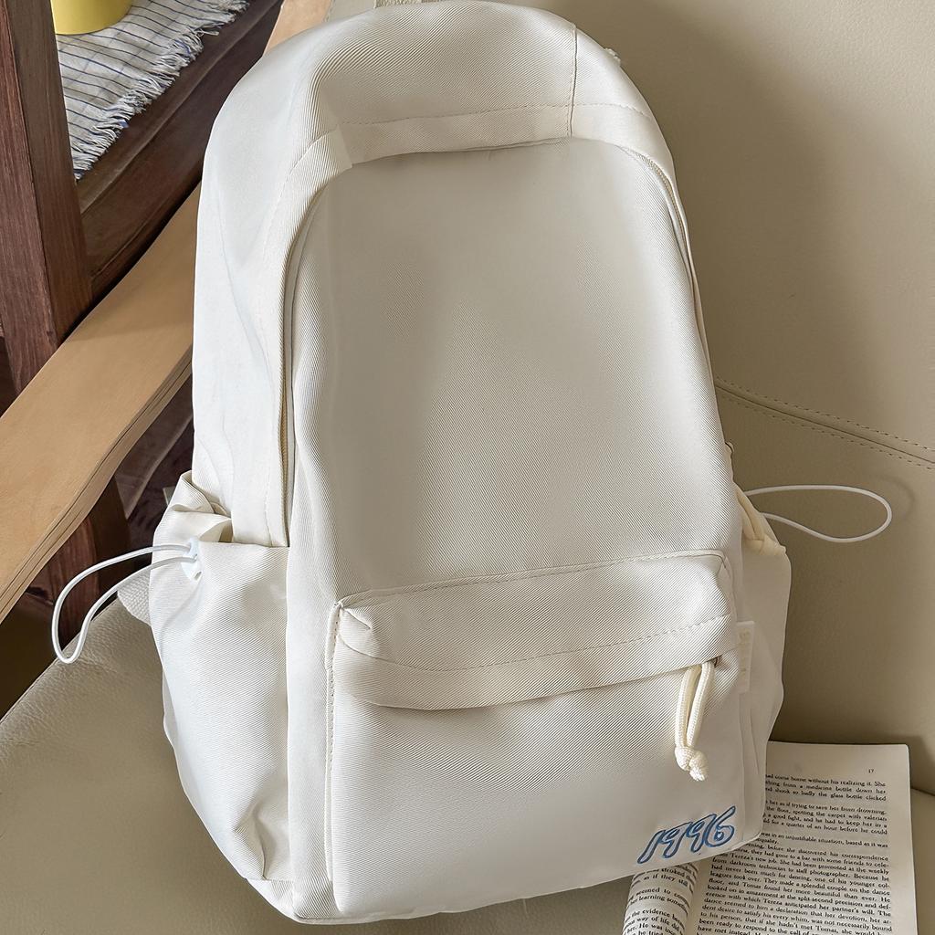 Schoolbag New High-value Backpack Large-capacity Junior High School Student Schoolbag Women's Simple Versatile Travel Backpack