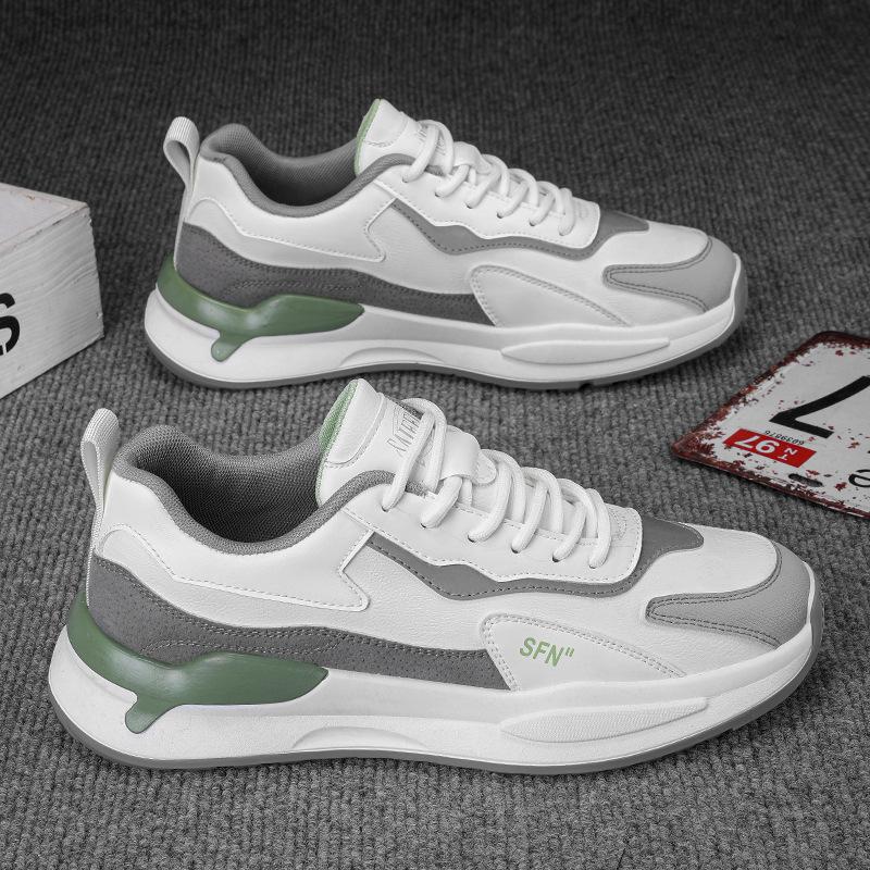 

Мужская обувь 2025 года, осень-зима, новые модные туфли для пап, спортивная мягкая подошва, повседневная, низкая, теплая, модная обувь для бега 39