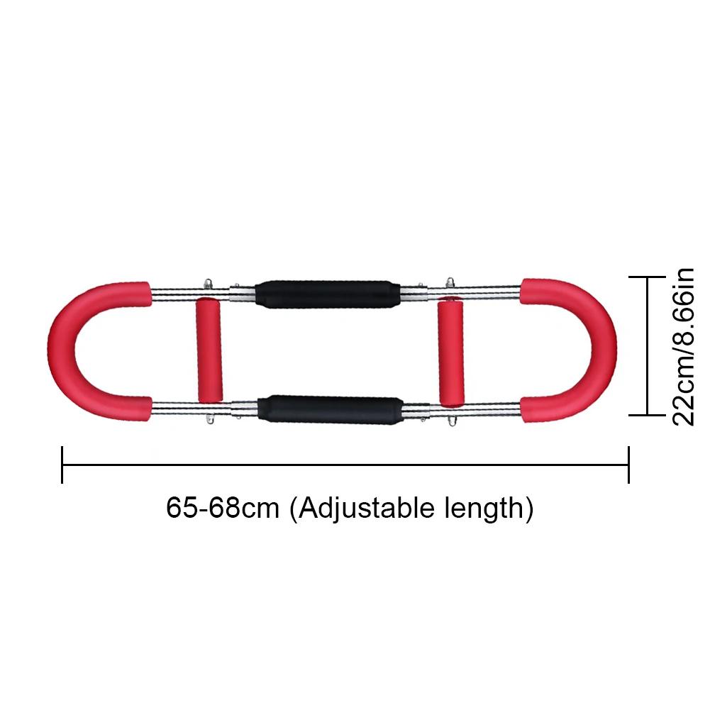 

Тренажер для силы запястий Регулируемый U-образный тренажер для рук Домашний фитнес Эспандер для груди Твистер Эспандер для рук Кистевой эспандер Силы красный