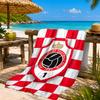 Royal Antwerp Fc Crest Beach Towel, Quick-drying, Easy to Care for, Suitable for Both Fitness and Beach Vacations,Sports Essential