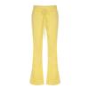 Set con felpa casual color block e pantaloni in maglia da donna Street Style 2025 per Primavera e Autunno
